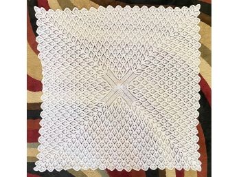 Small Crocheted Tablecloth