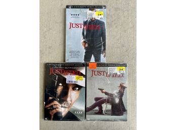 Justified Seasons 1-3 DVD's