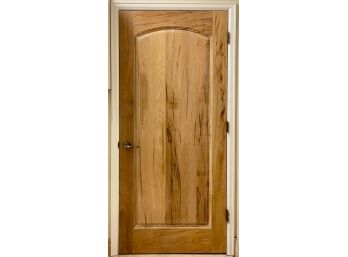 Wood Interior Door- Natural Finish With Distressing