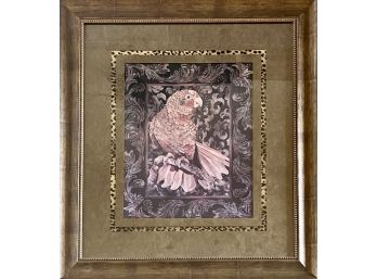 'Golden Parrot' Framed Print