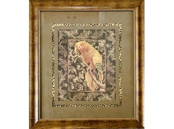 'Golden Parrot' Framed Print