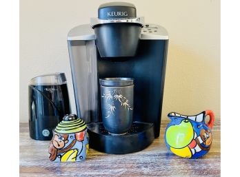 Coffee/tea Lot With Keurig And Starbucks Barista
