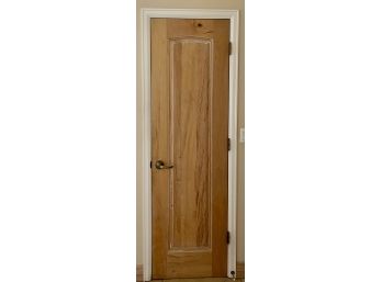 Wood Interior Door- Natural Finish With Distressing