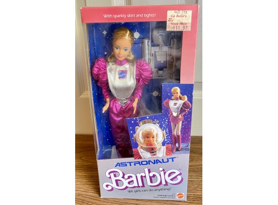 1985 Astronaut Barbie In Box #2449
