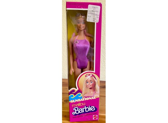 Sunsational #1067 Malibu Barbie In Box