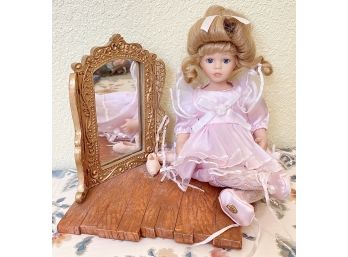 Ballerina Doll Made In China With Mirror
