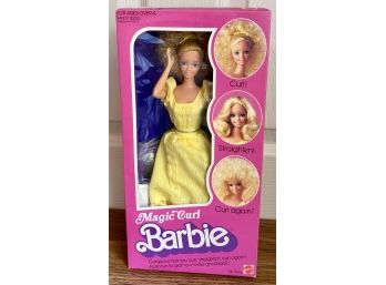 Magic Curl Barbie #3856 In Box