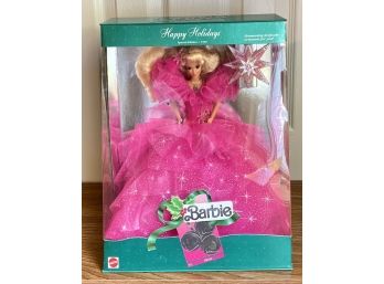 1990 Happy Holidays Barbie In Box #4098
