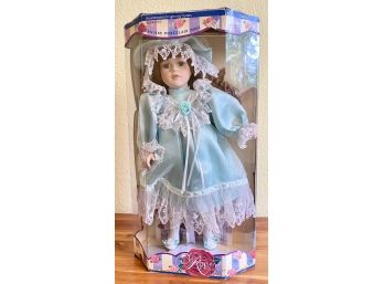 Victorian Rose Collection Genuine Porcelain Doll