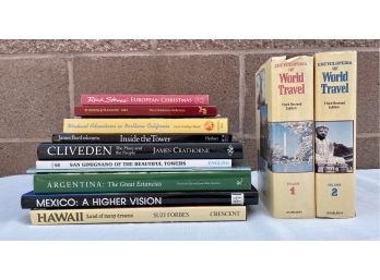 12 Pc. Travel Book Lot