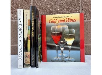 5 Pc. Wine Book Lot