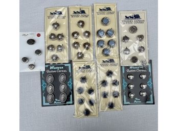 9 Pc. Button Covers Lot