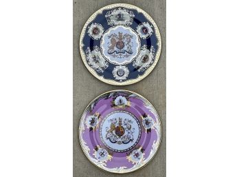 2 Commemorative Royal Collection Tin Plates