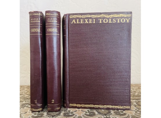 Vol. 1-3 Alexei Tolstoy Ordeal Trilogy 1950's