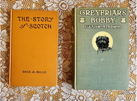 2 Vintage Hardbound Novels Including The Story Of Scotch