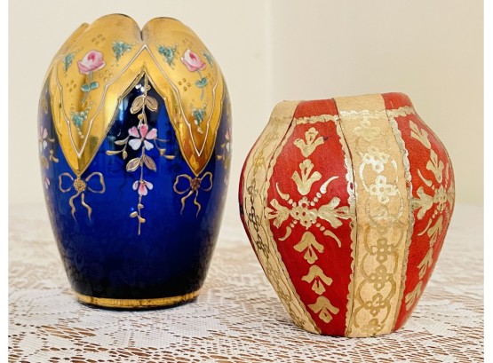 2 Italian Vases