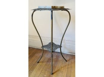 Brass And Marble Stand
