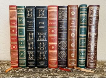 9 Vol. Set International Collectors Library 1940'S Leather Bound- Various Titles And Authors