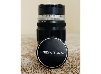 Vintage Pentax Lens With Case