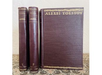 Vol. 1-3 Alexei Tolstoy Ordeal Trilogy 1950's