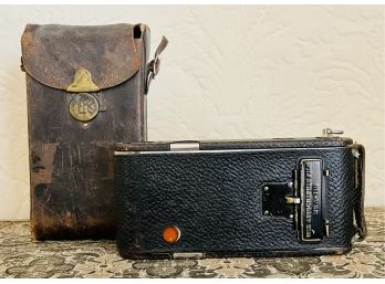 Fantastic Antique Kodak Camera In Original Case