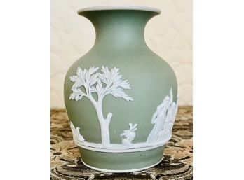 Small Vermillion Wedgwood Vase