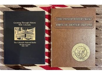 2 Books On History Of Colorado Banks