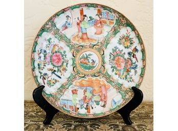 Vintage Hand Painted Plate From China
