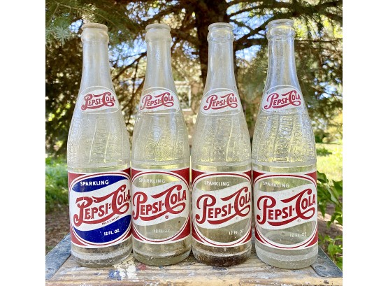 (4) Early Pepsi-Cola Bottles