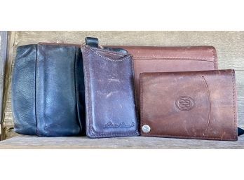 Lot Of Wallets And Pouches (mostly Faux Leather)