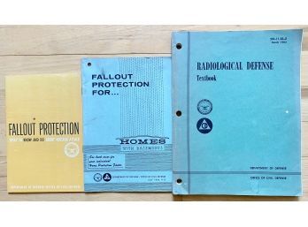 Three Survival Guides: Fallout Protection And Radiological Defense (Paperback Booklets)