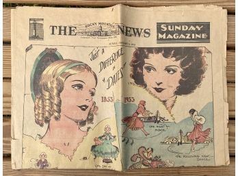 The Rocky Mountain News, Sunday January 8, 1933