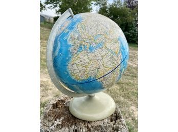 Globe On Plastic Base