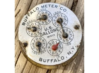 Small Buffalo Meter Co Us Gallons Antique Water Meter (as Is)