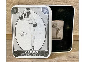 1935 Varga Girl Vintage Zippo Lighter