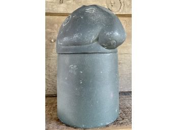 Giorgio Di Sant Angelo Pottery Figural Black Horse Fragrance Jar
