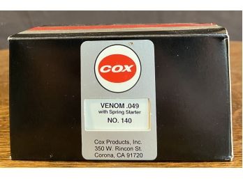 Cox RC Engine Venom 1