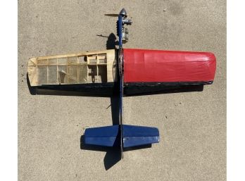 Large Blue/Red RC Plane