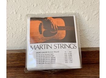 Pack Of Martin Guitar Strings