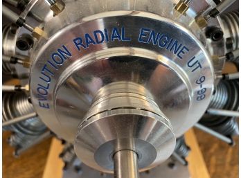 Working  Evolution Glow Radial Engine E999
