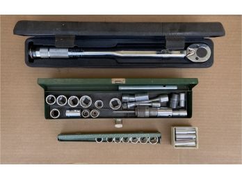 Assorted Socket Wrench Set/Accessories