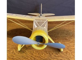 Yellow Paper Model Plane