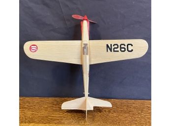 Wooden N26C 16' Plane With Red Markings