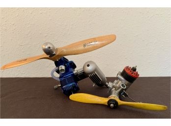 Lot Of 2 Model Propellers And Motors