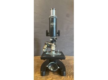 Olympus Tokyo Microscope With Wooden Case