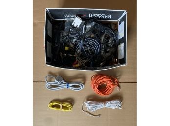 Box Of Assorted Cables