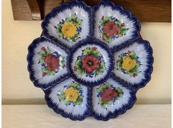 Blue Serving Tray