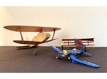 Lot Of 3 Model Airplanes