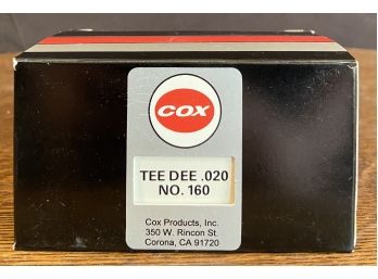 Cox RC Engine Tee Dee 2