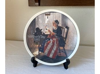 Mother's Day Betsy Ross 1980 Norman Rockwell Plate No. 06829D